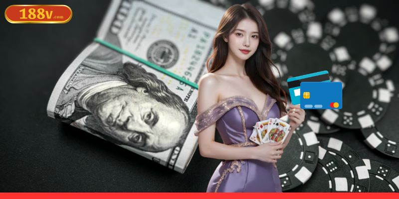 Các bước để rút tiền 188V qua ngân hàng