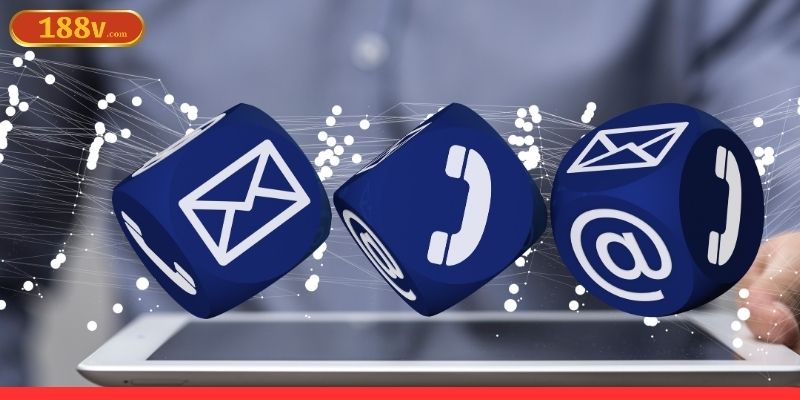 Các kênh liên hệ đến 188V phổ biến